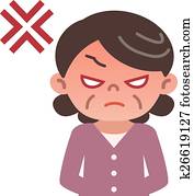 Senior woman that occurs Senior woman that occurs