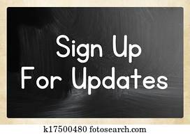 sign up for updates sign up for updates