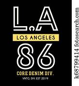 vector typography los angeles... vector typography los angeles...
