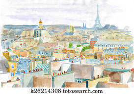 עיר, של, פריז, ב, וואטארכולור