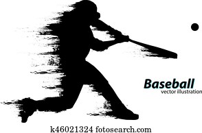 野球 バッター シルエット クリップアート 974 野球 バッター シルエット ベクター Fotosearch
