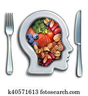 Brain Food Concept Brain Food Concept