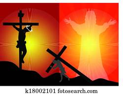 esus crucifixion and resurrectio esus crucifixion and resurrectio