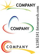 korporativ, logo, schablonen korporativ, logo, schablonen