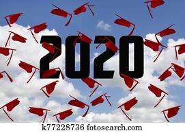 red graduate hats for 2020 graduation red graduate hats for 2020 graduation