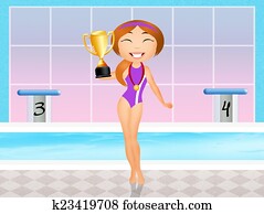 swimming champion swimming champion