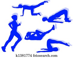 כושר גופני, תרגילים