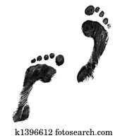 Black feet Black feet