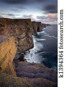 Cliffs of Moher, Co Clare, Ireland.