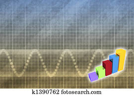 corporativo, mundial, crecimiento, extracto