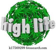 High Life Marijuana Sphere Ball Stoned Drug Use High Life Marijuana Sphere Ball Stoned Drug Use
