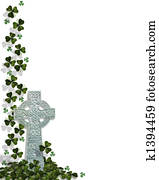 St Patricks Day Card Border St Patricks Day Card Border