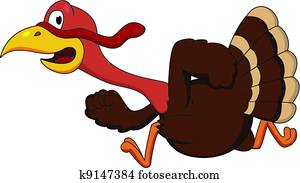 Turkey running Turkey running
