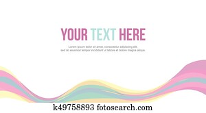 Website header colorful wave design Website header colorful wave design