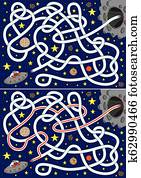 Alien maze Alien maze