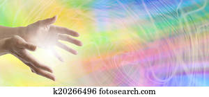 Color healing website banner