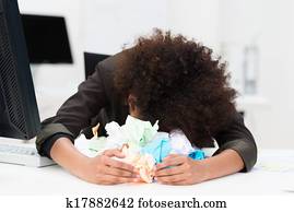 distraught, escritor, ou, executiva