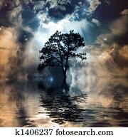 Ethereal landscape Ethereal landscape