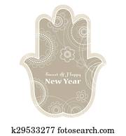 Jewish holiday background. Rosh Hashanah holiday card Jewish holiday background. Rosh Hashanah holiday card