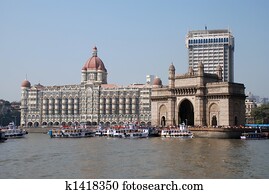 כניסה, של, הודו