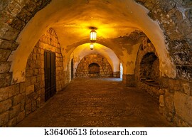 Ancient passage in Jerusalem.