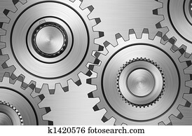 Interlocking Gears Illustrations | Our Top 760 Interlocking Gears Stock