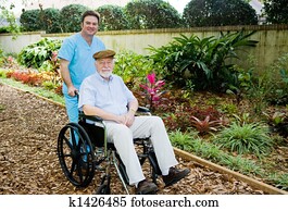 Nursing Home - Walk in the Garden