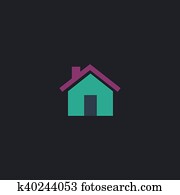 Real Estate computer symbol