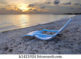 Tropical cuban beach