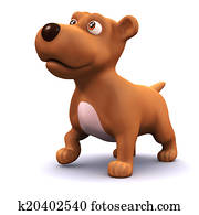3d Cute puppy dog 3d Cute puppy dog