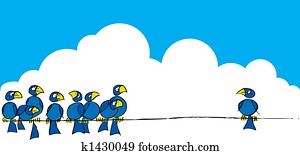 Birds on a wire #3 Birds on a wire #3
