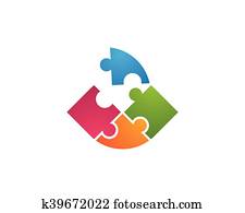 community care Logo template