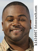 Smiling African American Man