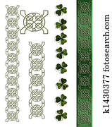 St Patricks Day Celtic Borders St Patricks Day Celtic Borders