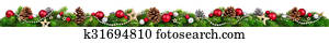 Christmas border, extra wide Christmas border, extra wide