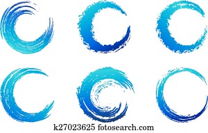 Graphic Brush Swirls Graphic Brush Swirls