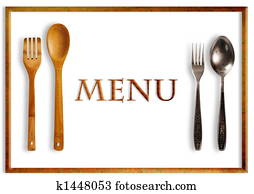 תפריט של מסעדה