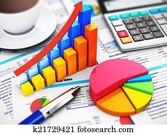 negócio, finanças, e, contabilidade, conceito