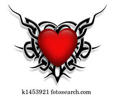Valentine Heart tattoo design Valentine Heart tattoo design