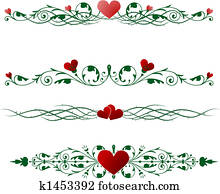 ולנטיין, גבולות