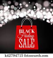 Black Friday sale inscription design template. Banner. illustration Black Friday sale inscription design template. Banner. illustration