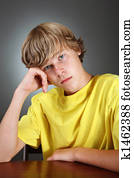 deprimido, adolescente