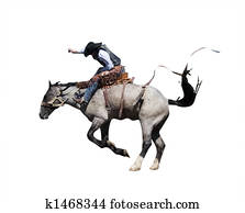 Saddle Bronc with Clipping Path Saddle Bronc with Clipping Path