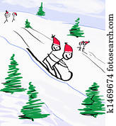 Toboganning Toboganning