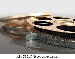 Cinema film reel Cinema film reel