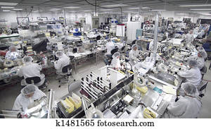 Clean room manufacturing