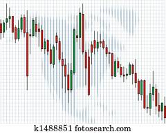 forretning, kart, lys