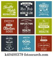 health., 印刷术, quotes.