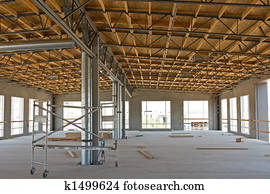 neu, industriell, aufbau