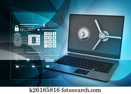 Data security concept Data security concept